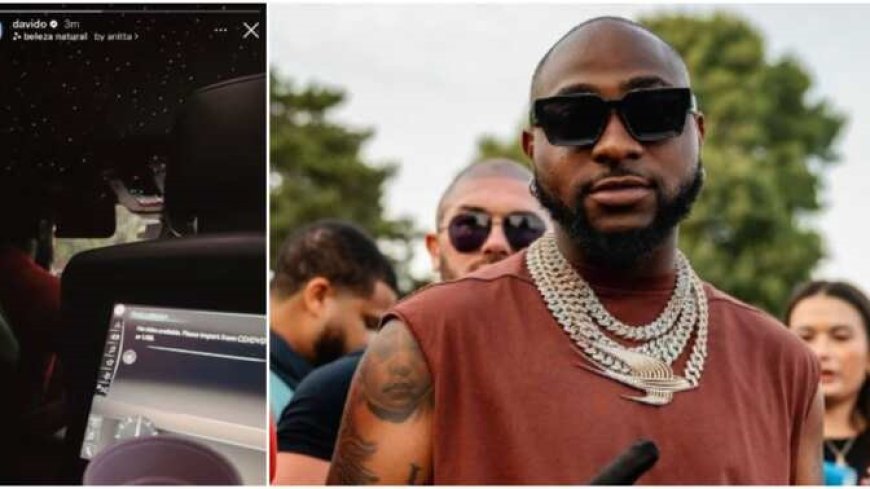 Baba No Fit Hold Am”: Davido Mistakenly Makes Appearance Online, Quickly Deletes Post, Screenshot Goes Viral.