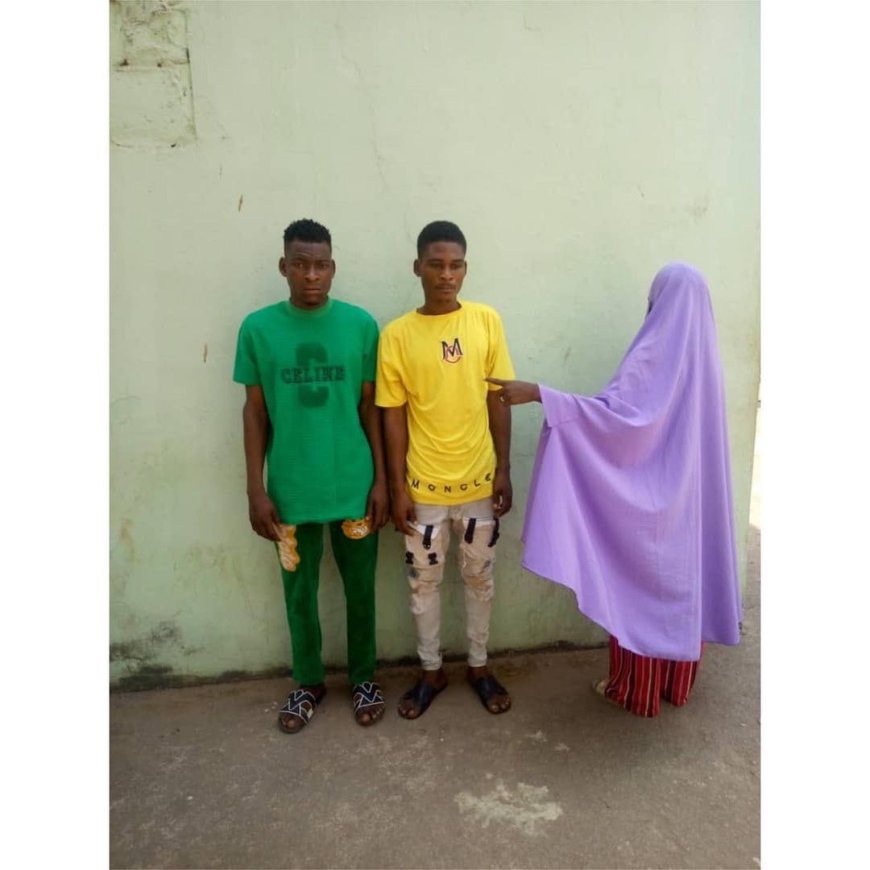 Two boys arrested for gang-raping a 15-yr-old hearing-impaired girl in Nasarawa.