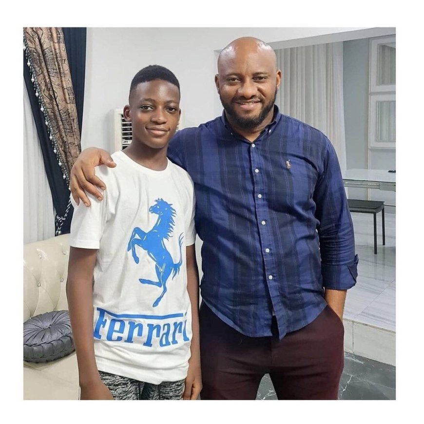 Just In: Actor Yul Edochie reportedly loses his first son.