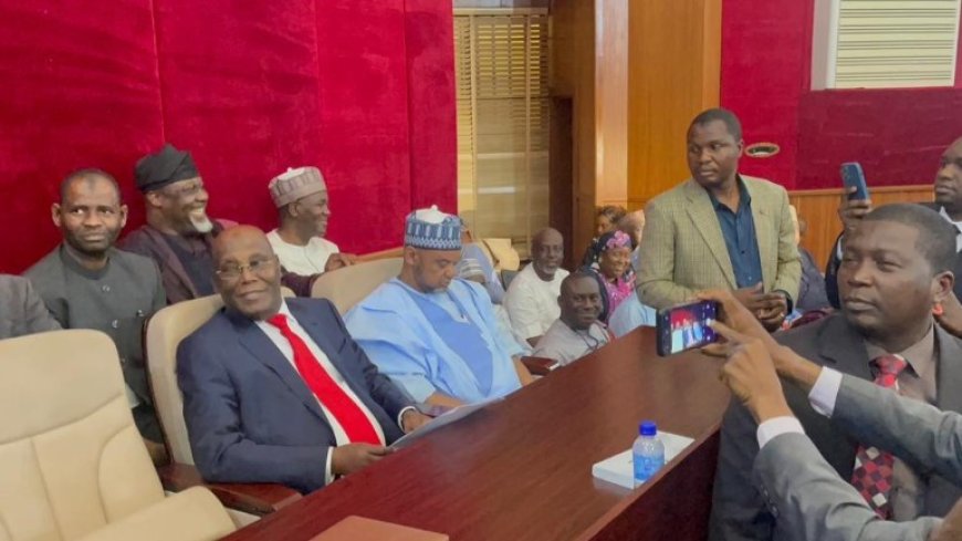 JUST IN: Atiku arrives court for hearing of petition challenging Tinubu’s victory