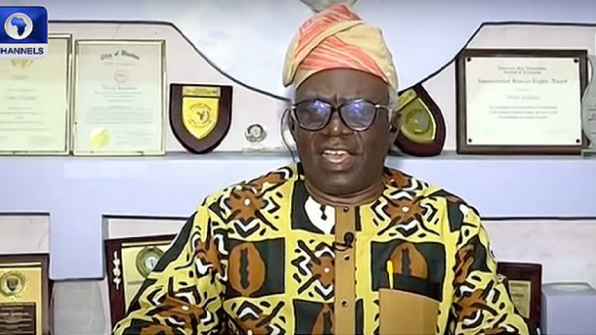 Subsidy removal: Tinubu's government must use the majority of the $10 billion saved to solve difficulties, according to Falana