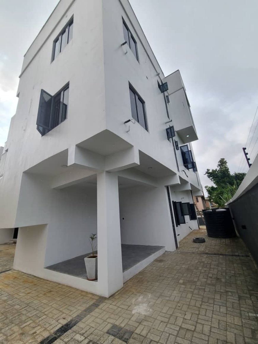 Luxury 4 bedroom semi detached duplex with BQ for sale