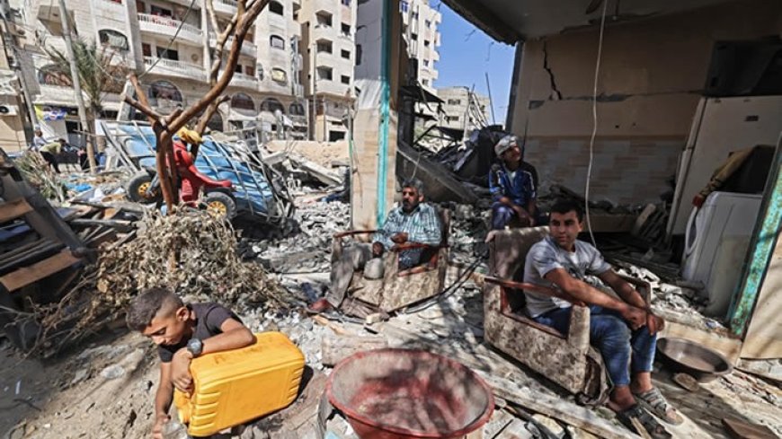 JUST IN:A minimum of 1,354 people have died in Gaza, according to the Hamas ministry.