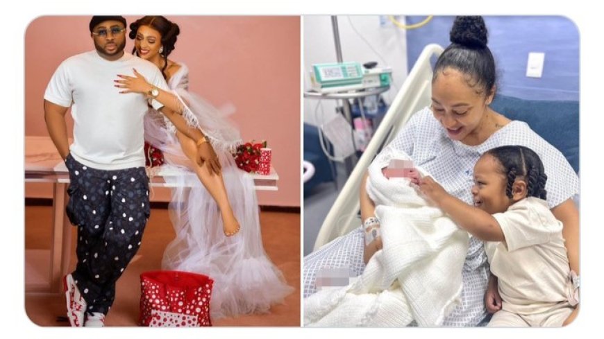 Olakunle Churchill and Rosy Meurer Welcome Imisioluwa, Their Second Child.